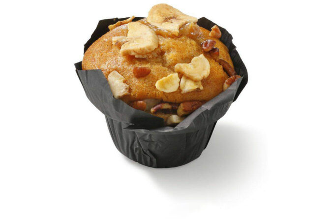 Muffin banaan pecan karamel