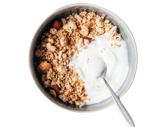 Yoghurt met muesli